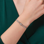 0.99 Karat Baget Pırlantalı Bileklik