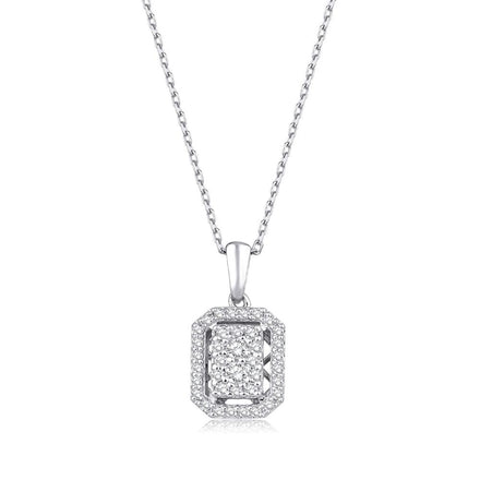 0.17 Karat Penny Diamant Kette