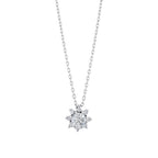 0.29 Karat Flora Pırlanta Kolye