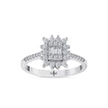 0.40 Karat Baget Pırlanta Yüzük