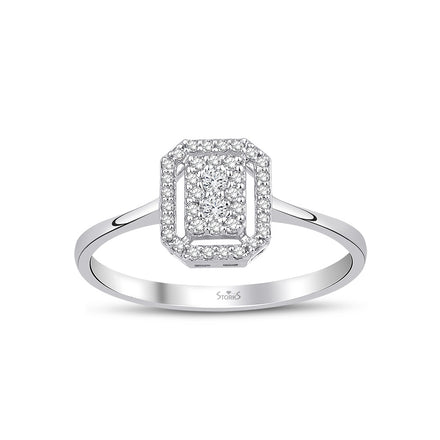 0.17 Karat Penny Diamantring