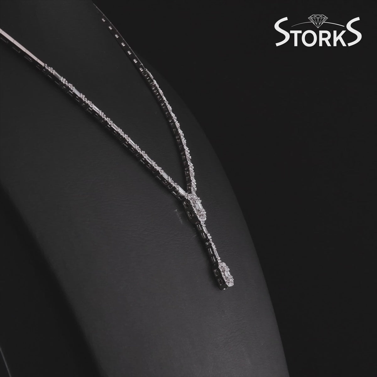 1.67 Karat Wedding Baget Pırlanta Gerdanlık