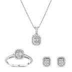 0.21 Karat Aubrey Baget Diamante Parure